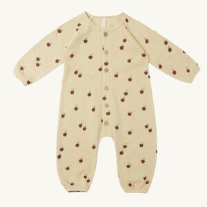 NWT - Quincy Mae apple waffle jumpsuit